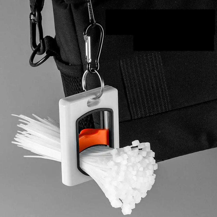 DeskLoom Cable Tie Organizer – Tie It Down, Light It Up