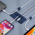 DeskLoom Silicone Cable Organizer – Bend to Your Will