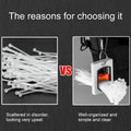 DeskLoom Cable Tie Organizer – Tie It Down, Light It Up