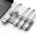 DeskLoom Silicone Cable Organizer – Bend to Your Will